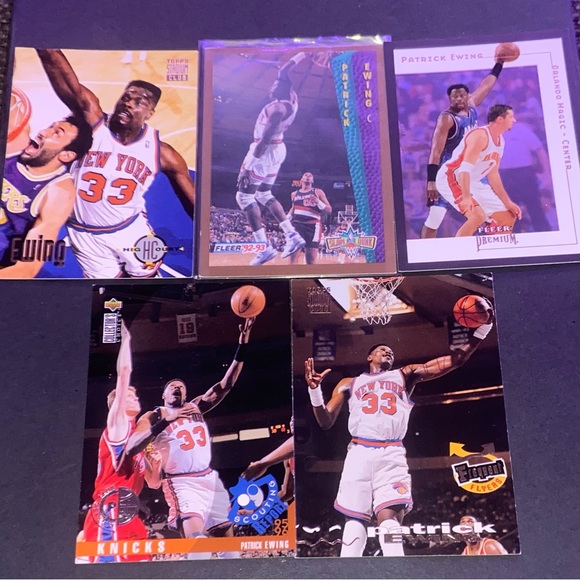 Patrick Ewing Cards (5) 1993-2001 - Picture 1 of 4
